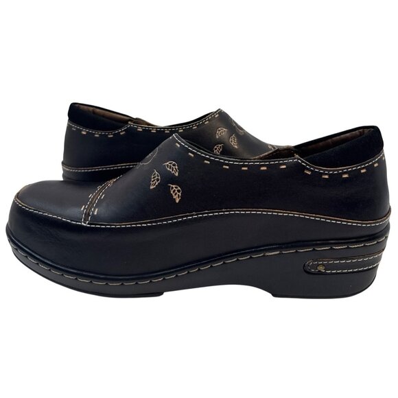 L'Artiste by Spring Step Women's Burbank Clog Leather Size 41 - Picture 6 of 11